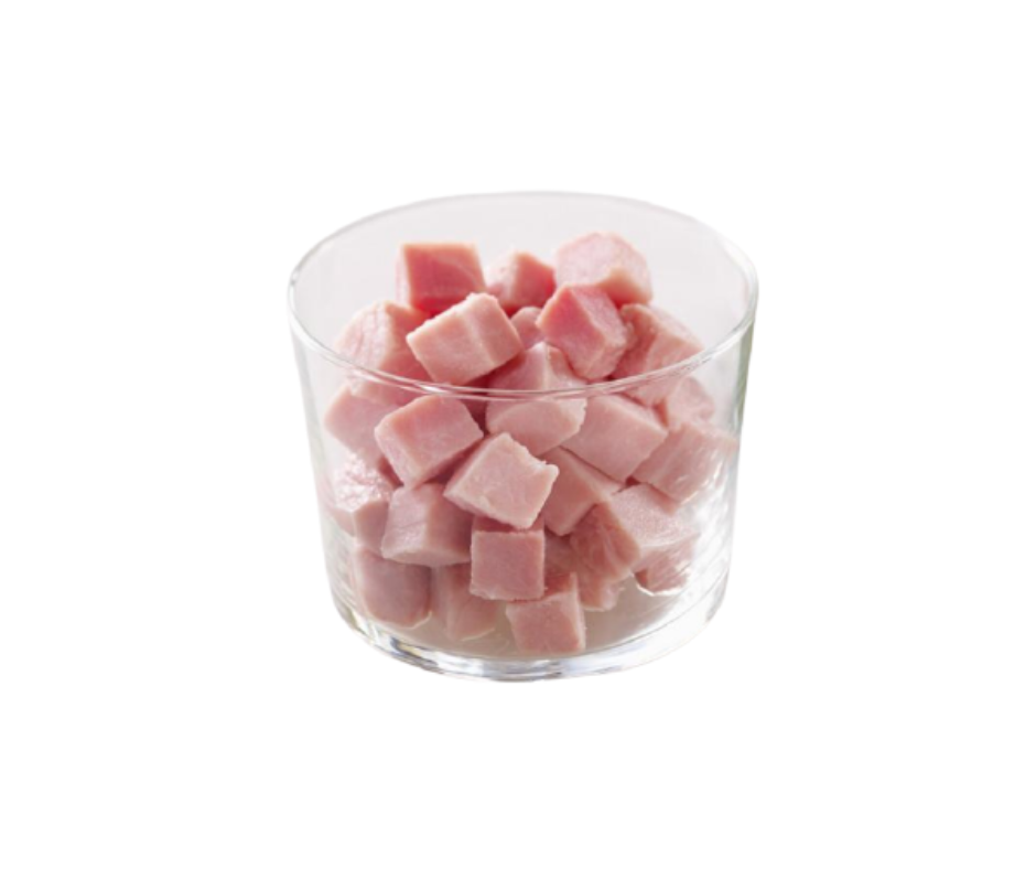 Dès d'épaule de porc - 1 KG