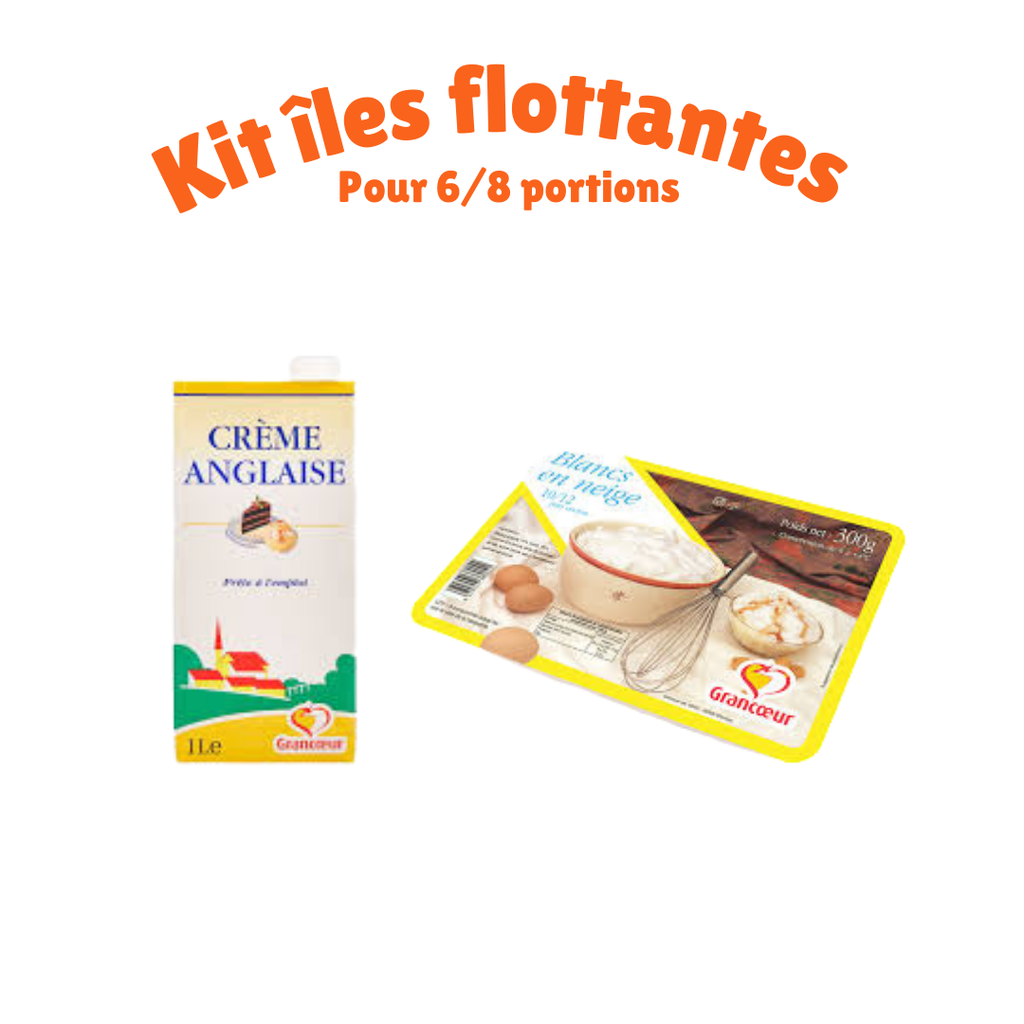 Kit pour Îles flottantes 6/8 portions