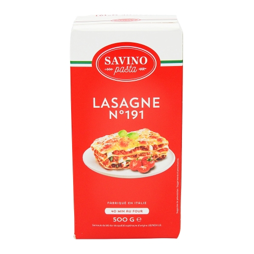 Pâte à lasagne - 500 G