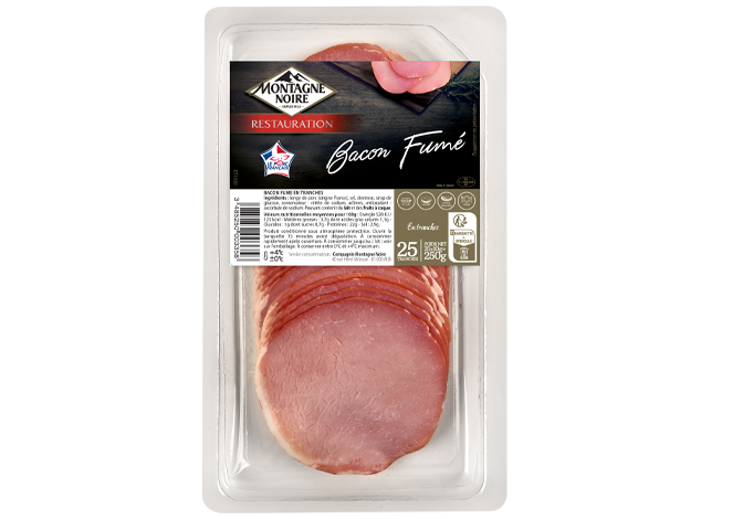 Bacon tranché 25 tr. - 250G 