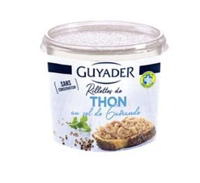 Rillettes de thon au sel de Guérande - 500 G