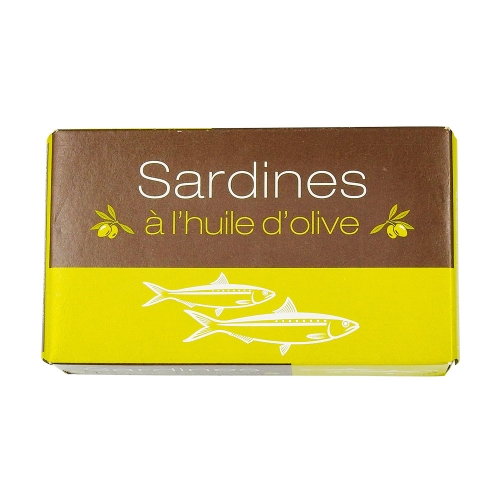 Sardines huile d'olive - 125 gr 