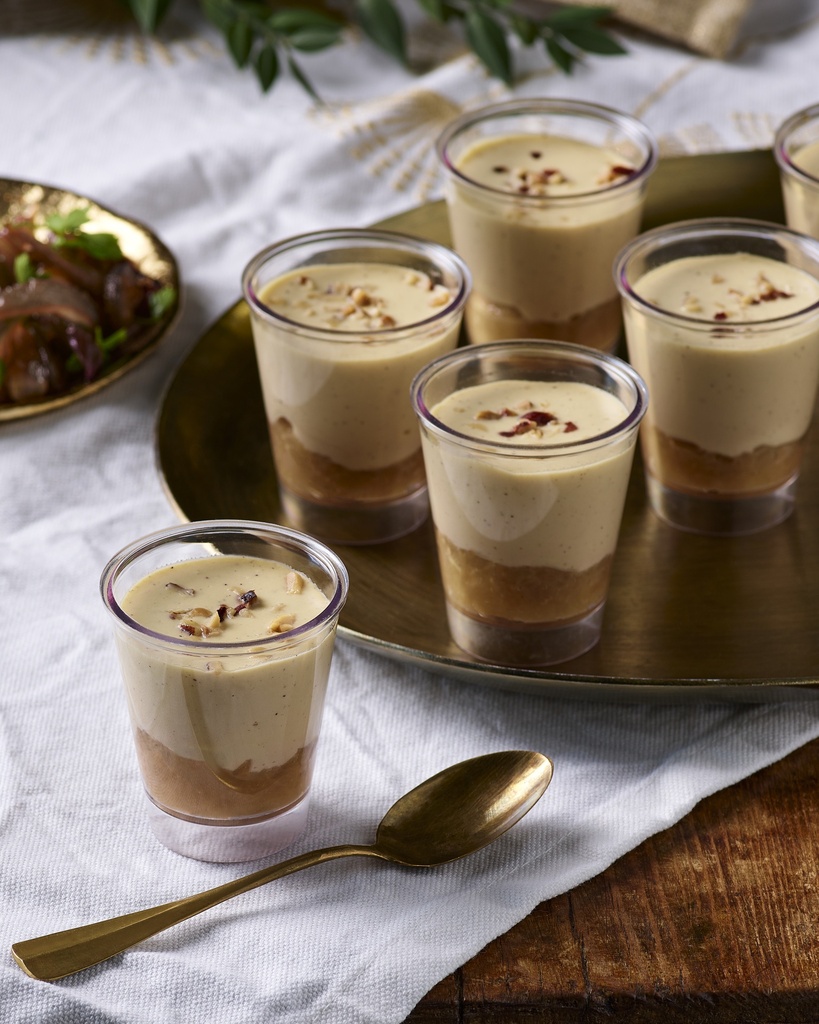 Verrine foie gras et confit d'oignons - 4 x 40gr