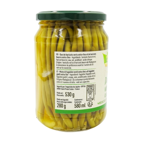 Duo de haricots extra fins - 280g 