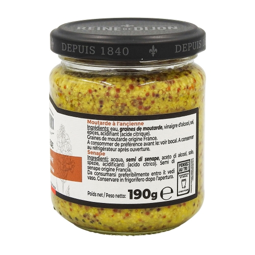 Moutarde à l'ancienne - 190 G