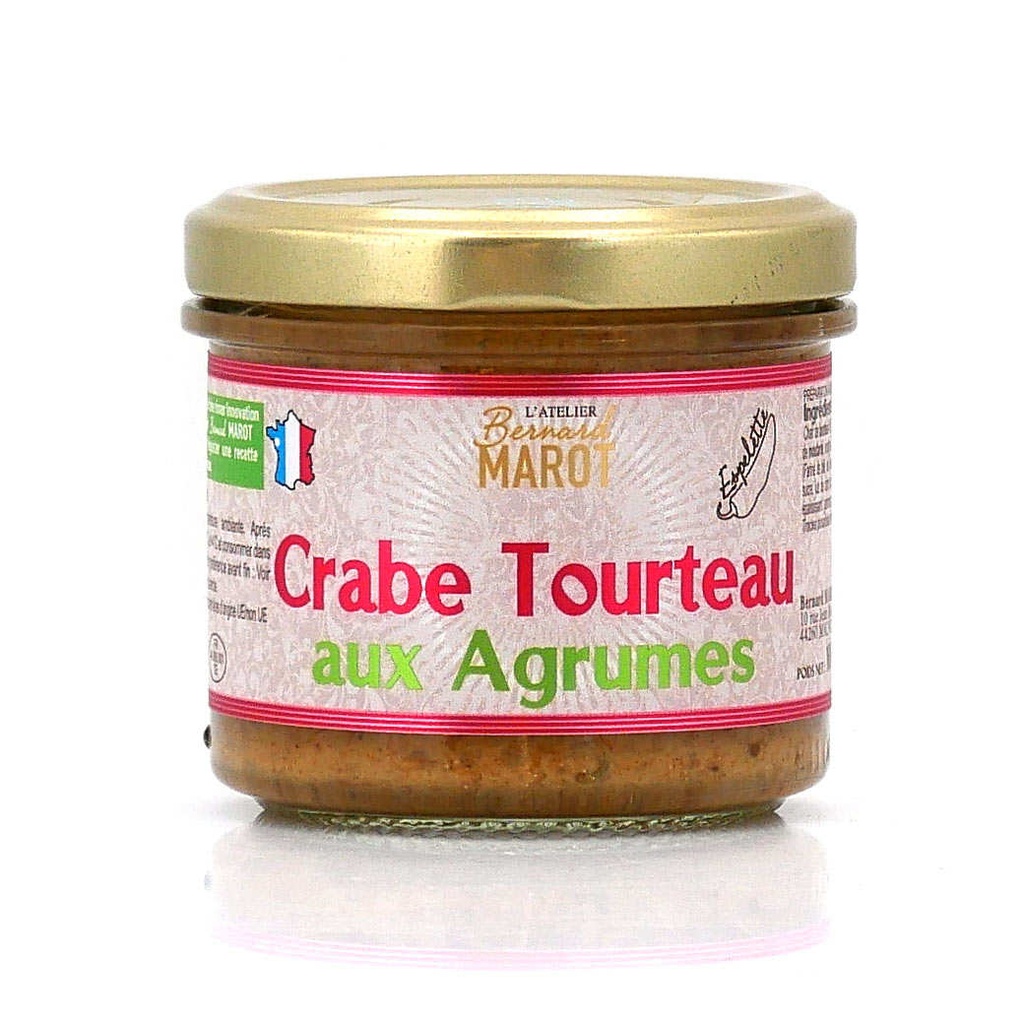 Tartinade Crabe Tourteau aux agrumes