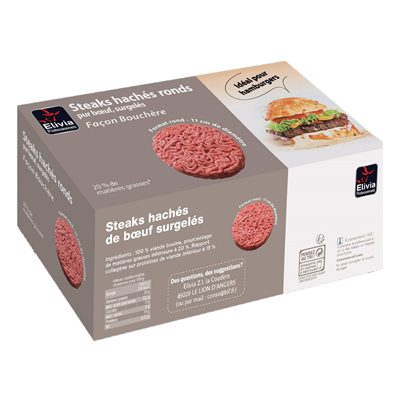 Steaks Hachés Angus façon bouchère - 3 KG