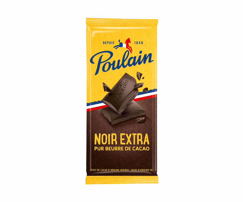 Chocolat noir extra Poulain x6 - 600 G