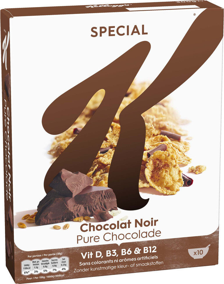 Céréales au chocolat noir  spécial K Kellogg's - 300g
