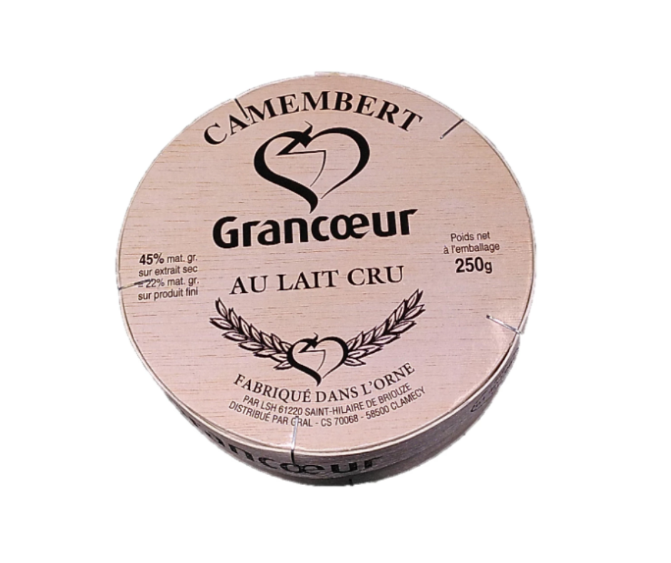 Camembert au lait cru - 250 G