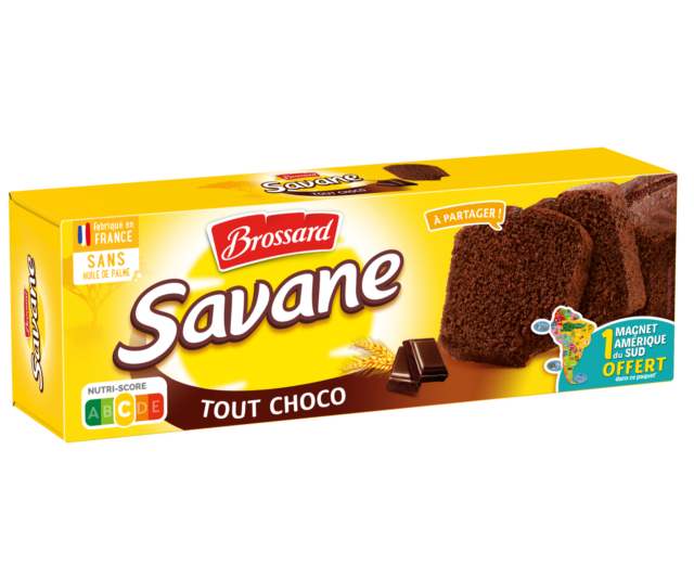 Gâteaux tout chocolat Savane Brossard -310g