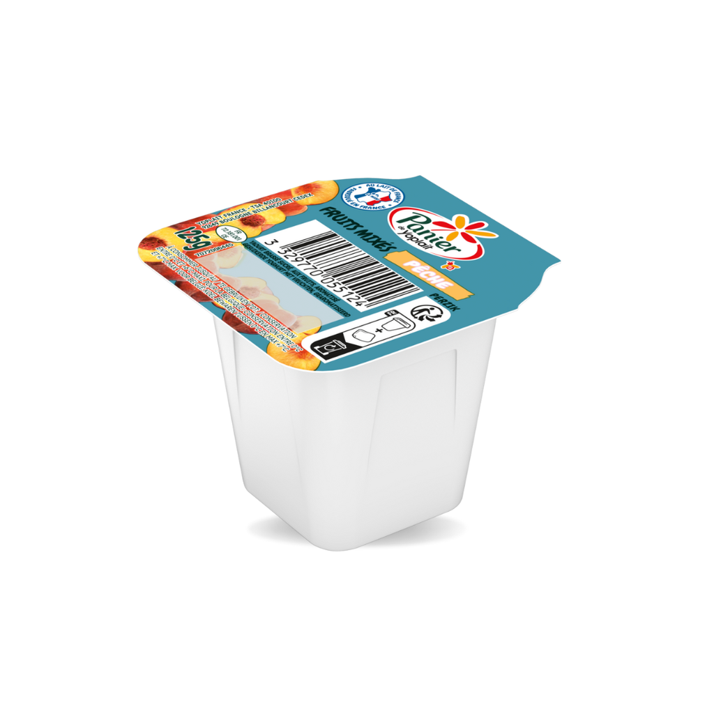 Yaourts mixés aux fruits - 12 pots