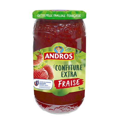 PROMO Confiture de fraises Andros PROMO - 1 KG
