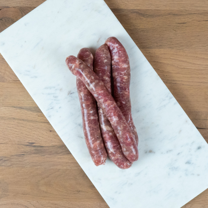 Chipolatas supérieures natures - 3 KG