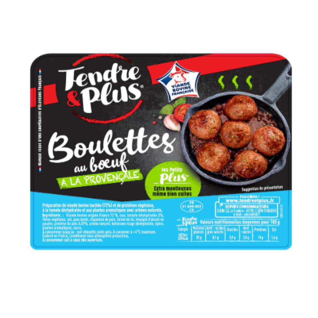 Boulettes de bœuf provençale - 375 G