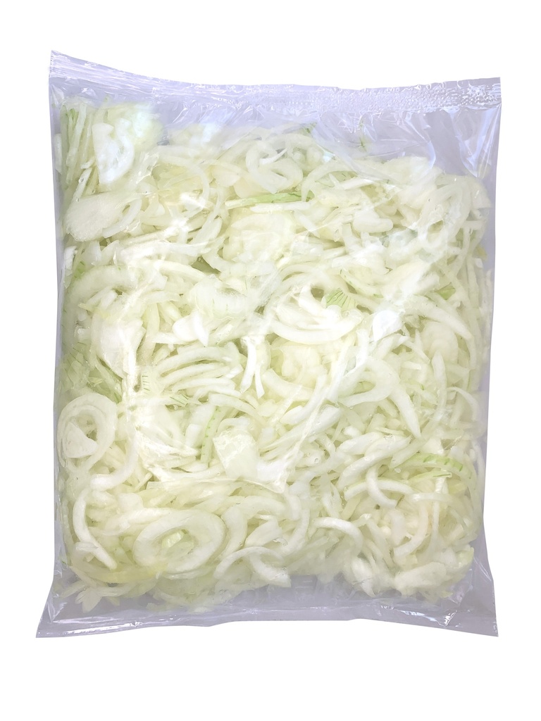 Oignons jaune émincés - 1 KG