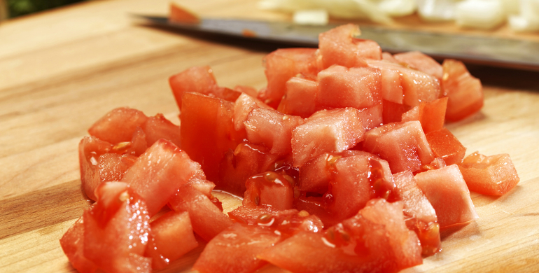 Tomates concassées cubes - 4/4 - 850 ML