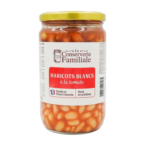 Haricots blanc à la tomate - 720 ML