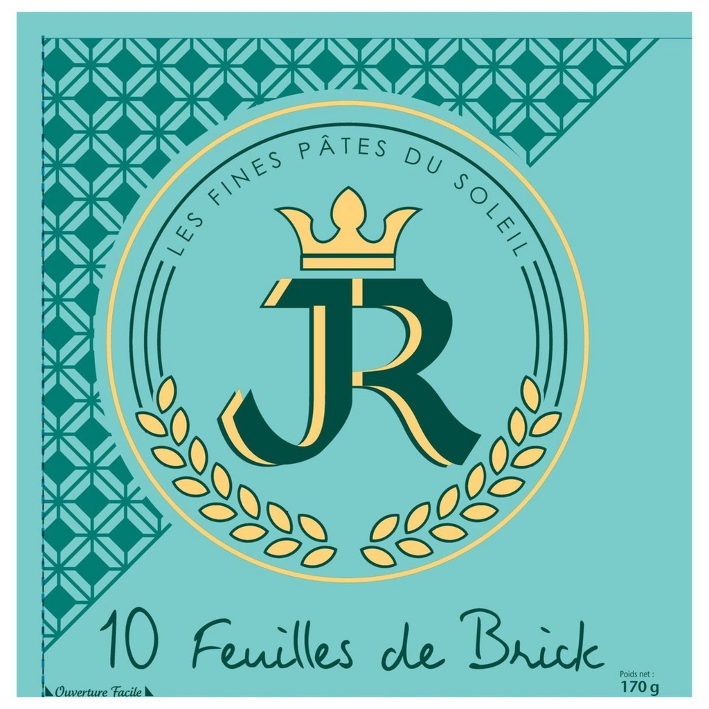 Feuilles de brick - 10 FEUILLES
