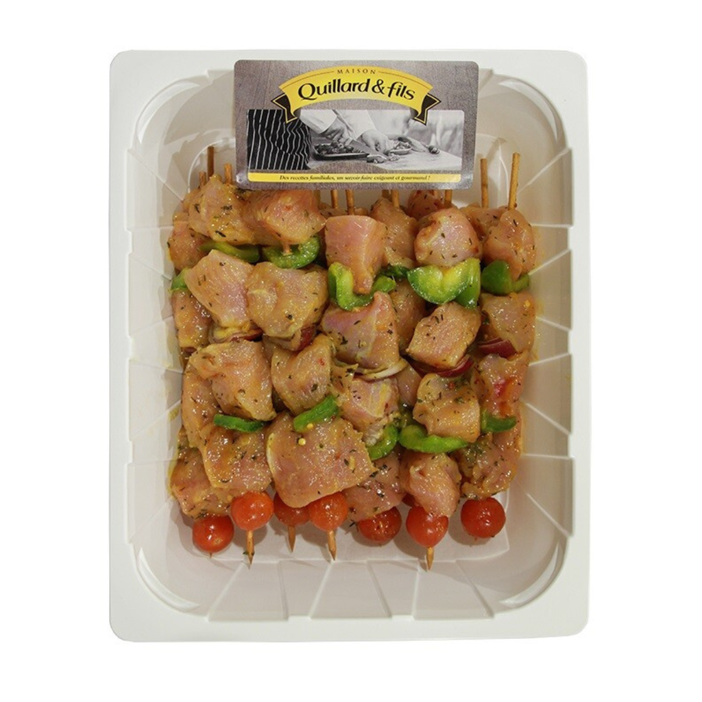 Brochettes de poulet basquaise - env. 2.1 KG