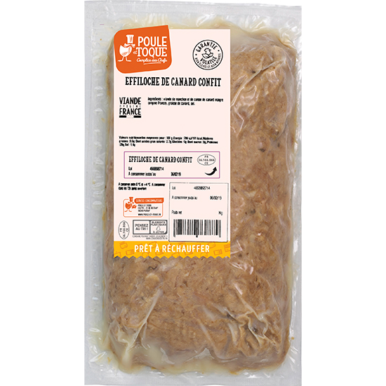 Effiloché de canard - Env. 800gr