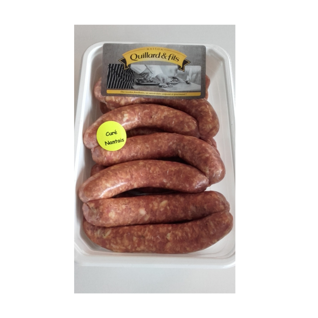 Saucisses au curé nantais et pomme de terre - env. 1.750 KG