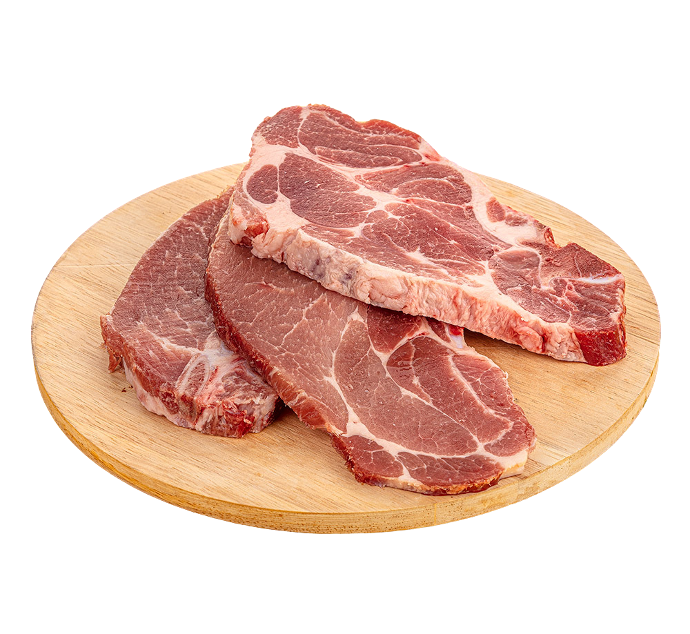 Côtes de porc échine VPF   - env. 2.8 KG