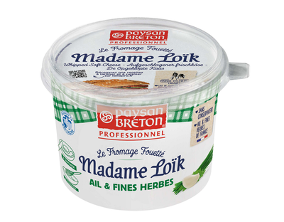 Fromage frais ail et fines herbes - Madame Loïk  - 500G