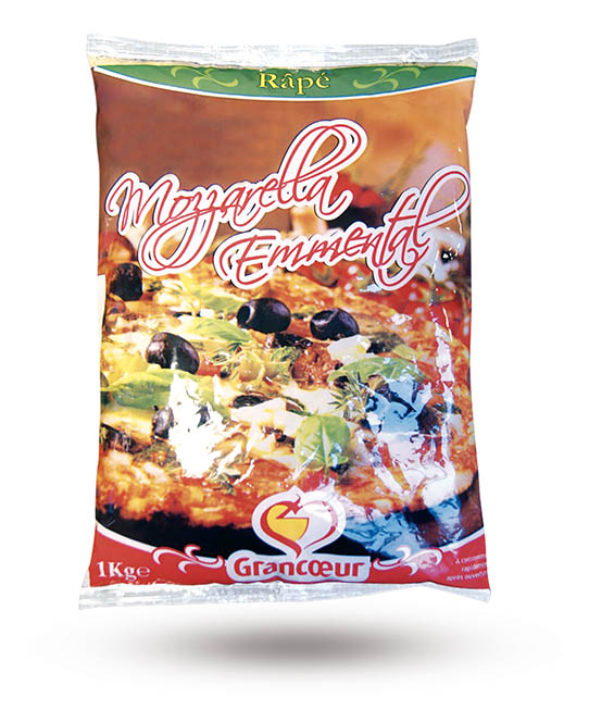 Mix emmental et mozzarella - 1 KG