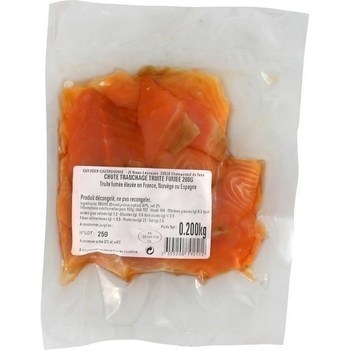 Chutes de truite fumée - 200G