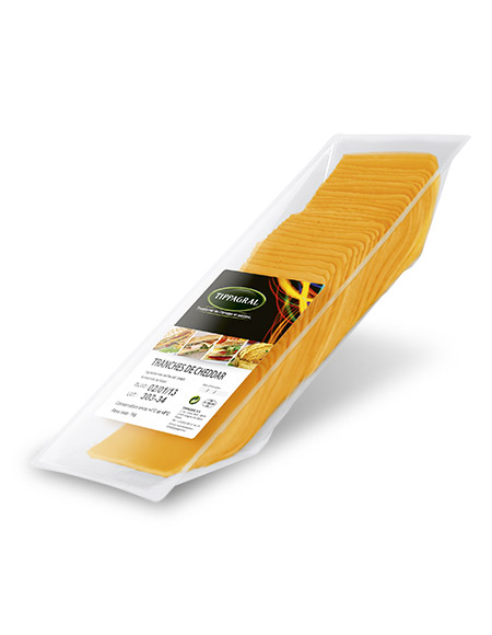 Tranches cheddar  - 1 KG