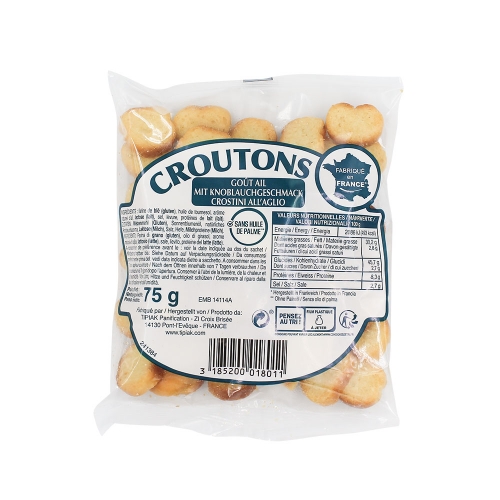 Croûtons ail - 75G