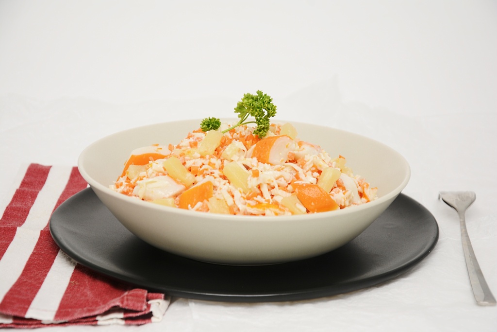Salades - Duo d'ananas carottes surimi - 1,5 KG