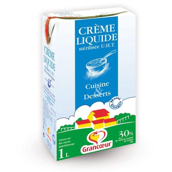Crème liquide UHT 30% Grancoeur - 1 L