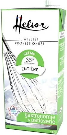 Crème liquide UHT 35% Hélior - 1 L