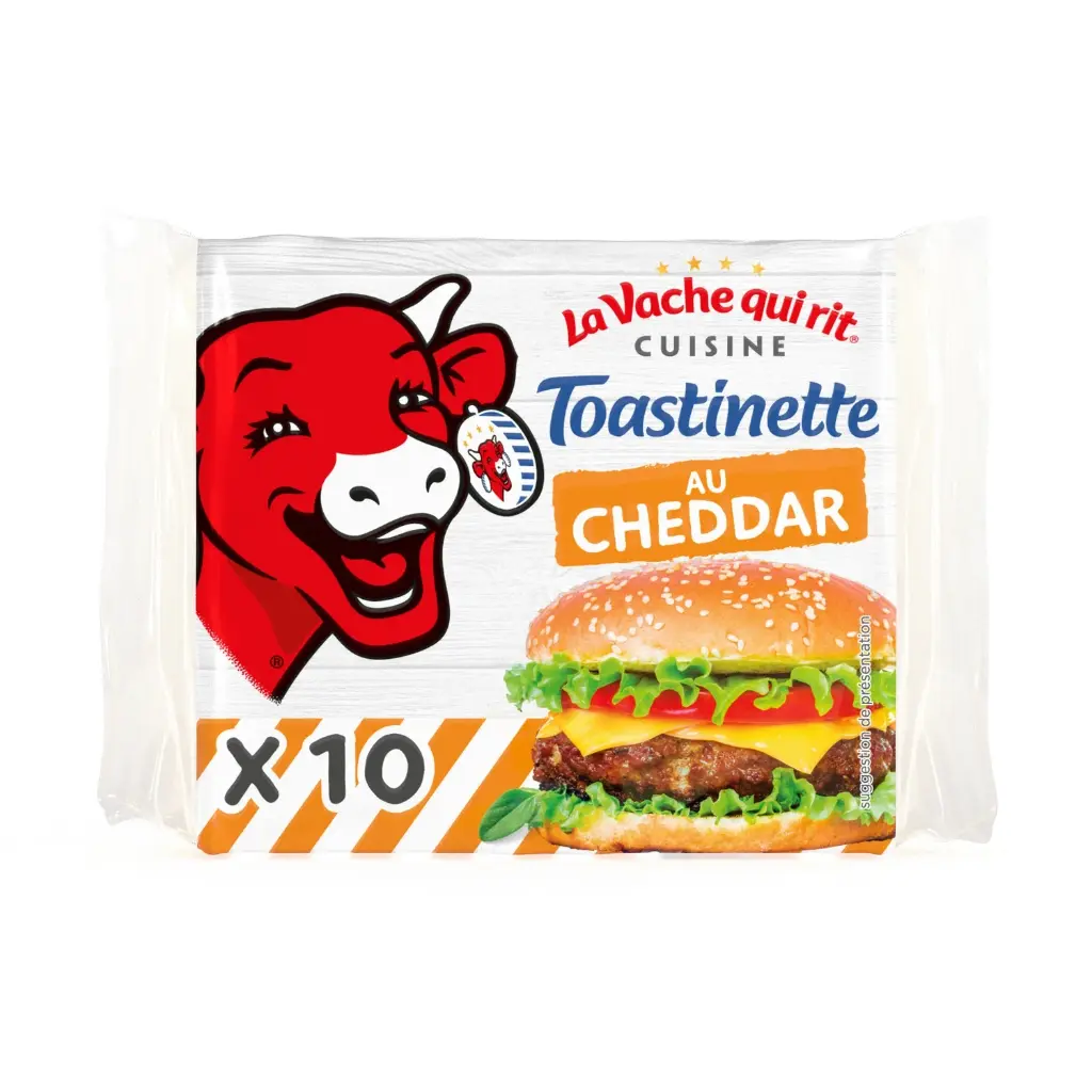 Fromage en tranches Hamburger Cheddar Toastinette  x 200GR