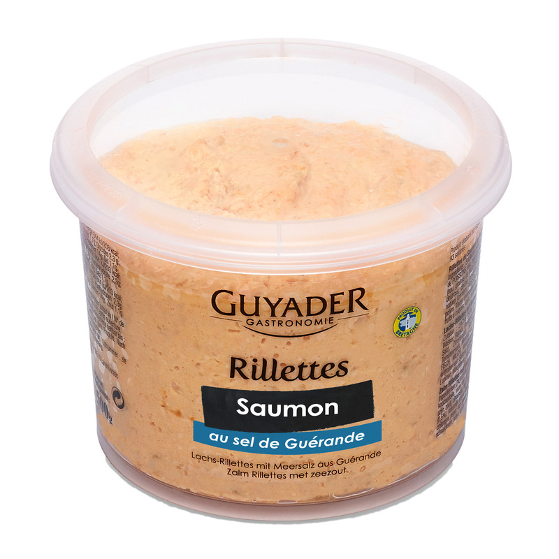 Rillettes Saumon au sel de Guérande - 500 G