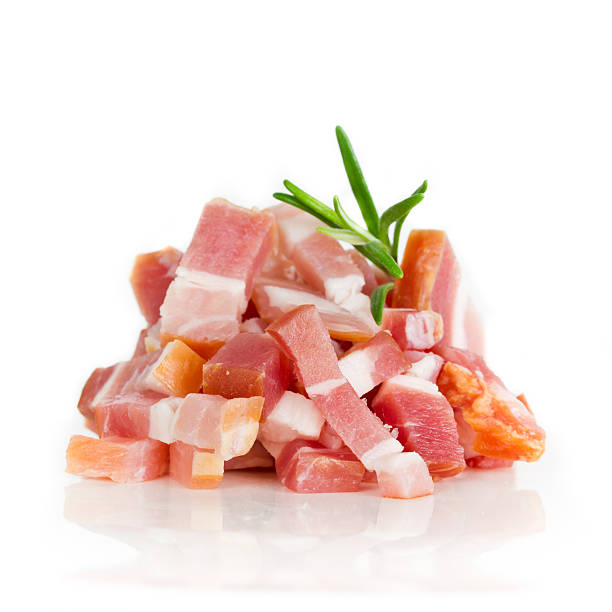 Lardon fumé en dès - Aubret 44 - 1 KG