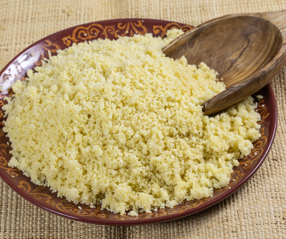 Plat - Semoule couscous avec raisins sec - 1.5 kg