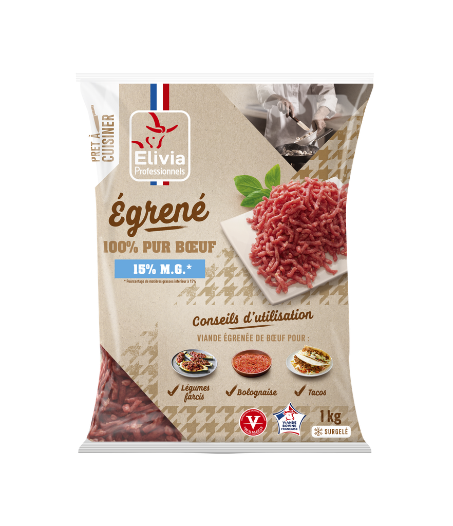 SURG - Viande hachée VBF 100% Bœuf - 1 KG