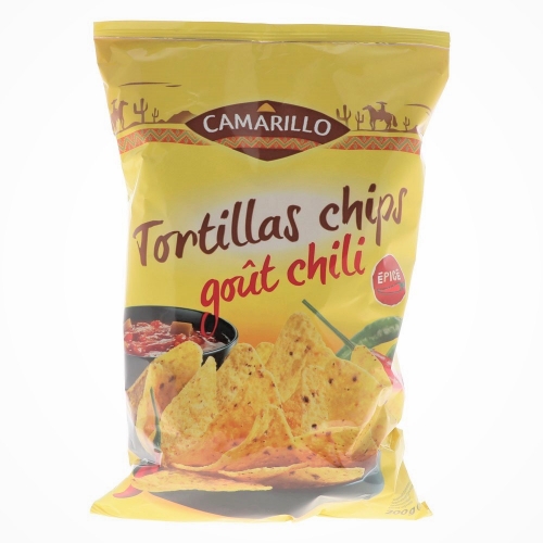 Tortillas chips goût Chili - 200 G