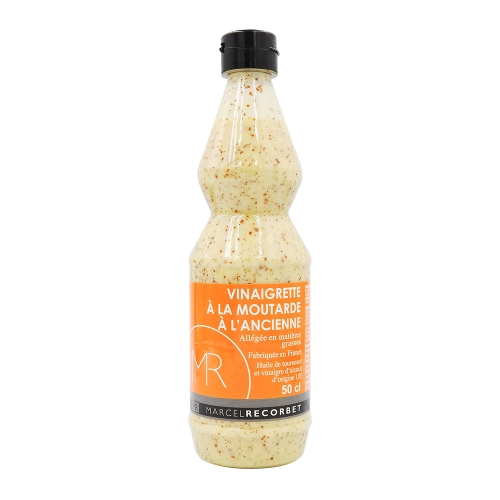 Vinaigrette à la moutarde à l'ancienne - 500 ML
