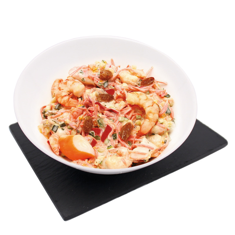Salades - gambas aux mandarines - 1,5 KG