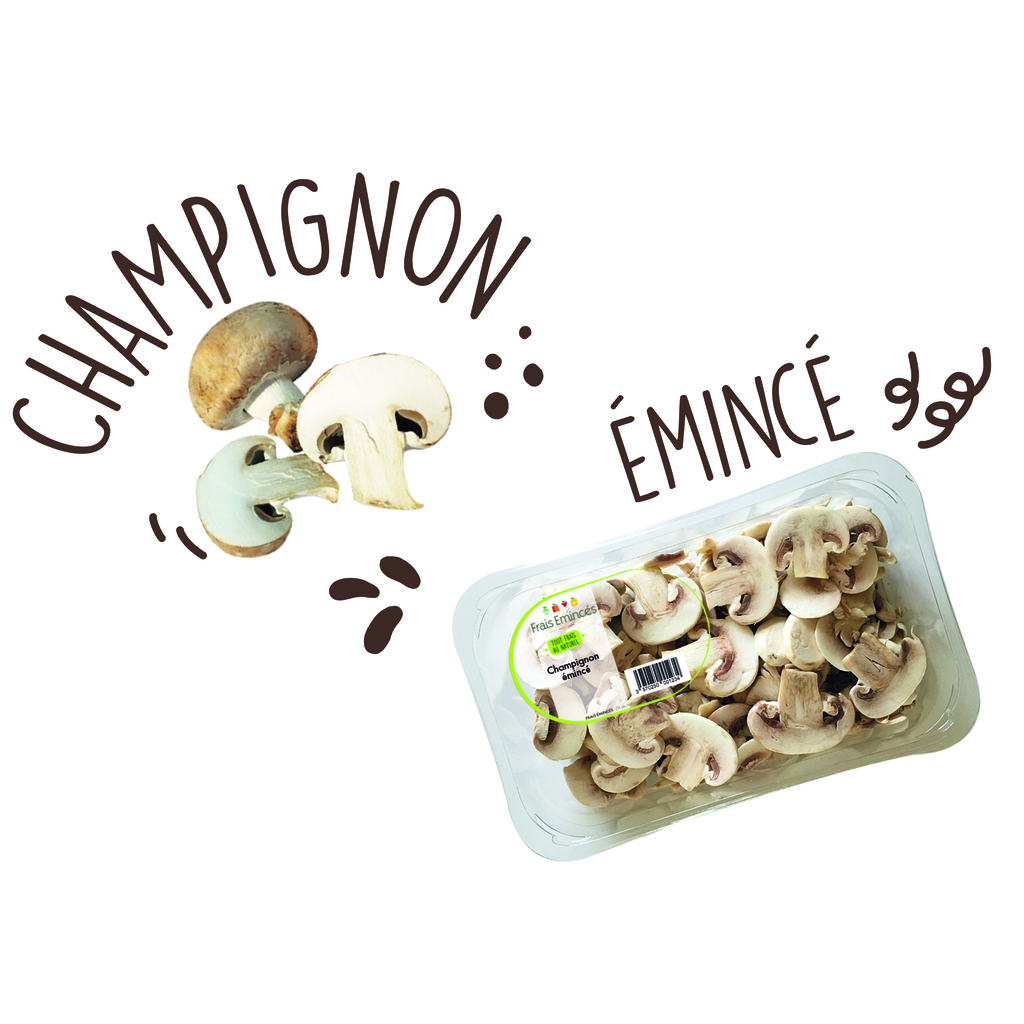 Champignons émincés - 1KG