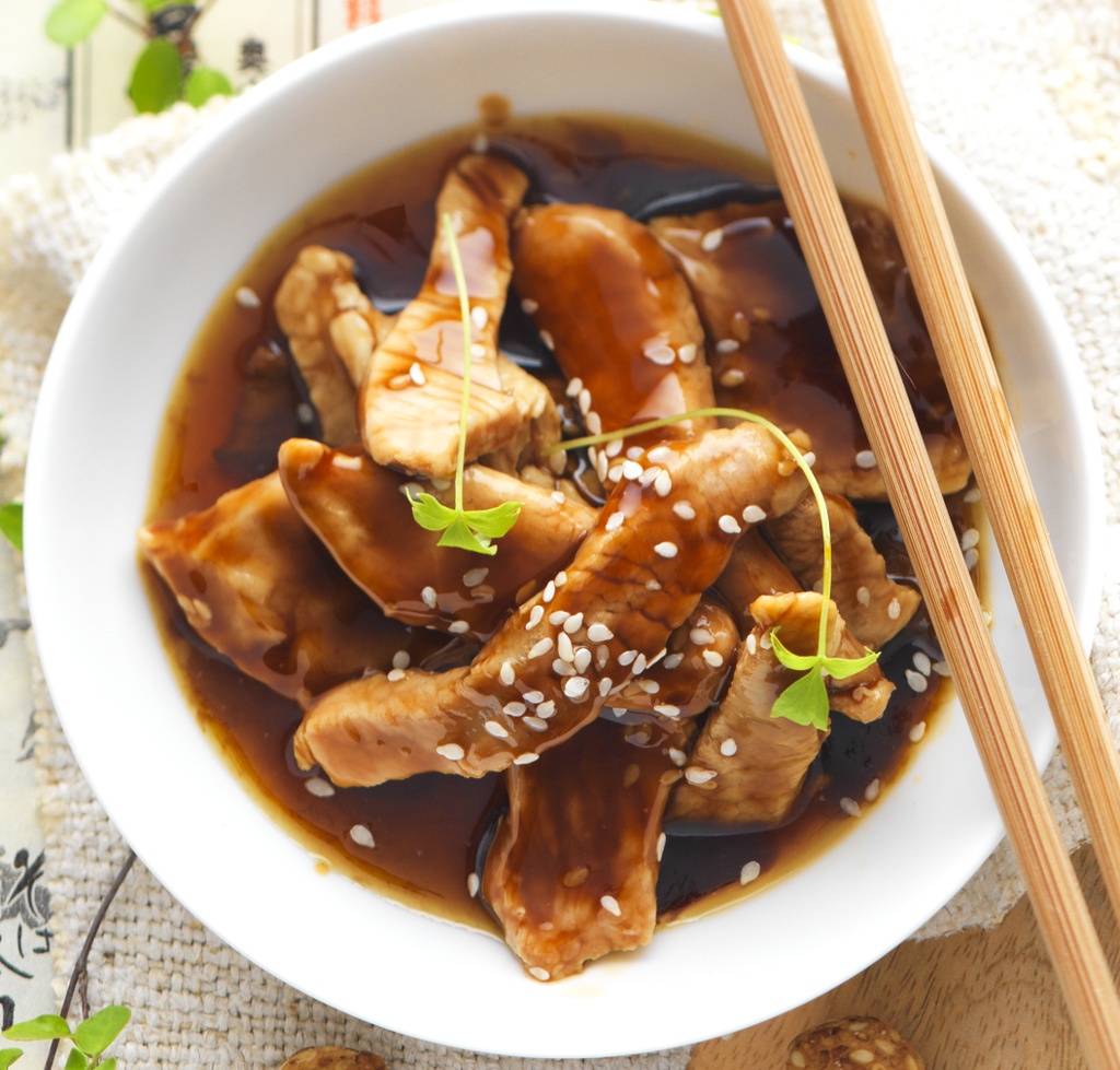 Porc au caramel - 8 personnes