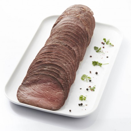Roti de bœuf cuit tranché VBF env. 50 tranches / 2kg