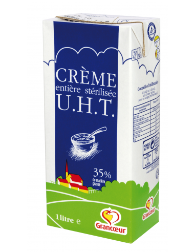 Crème UHT 35 % Grancoeur - 1L