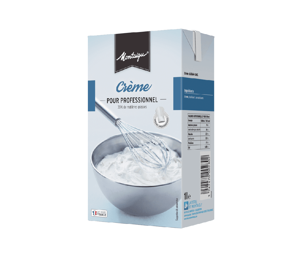 Crème UHT 35 % Montaigu - 1L