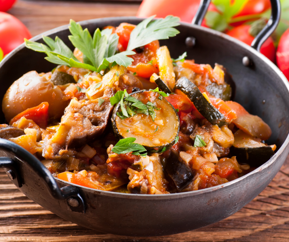 Plat - Ratatouille à la provençale - 12 personnes