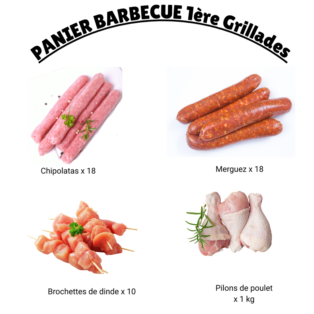 PROMO - Panier "1ères grillades" - PROMO